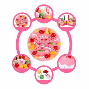 اسباب بازی کیک تولد سنسور دار موزیکال صورتی Birthday Cake_اسباب بازی لوازم خانگی